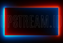 Red Blue Neon Live Stream Opener Video 2